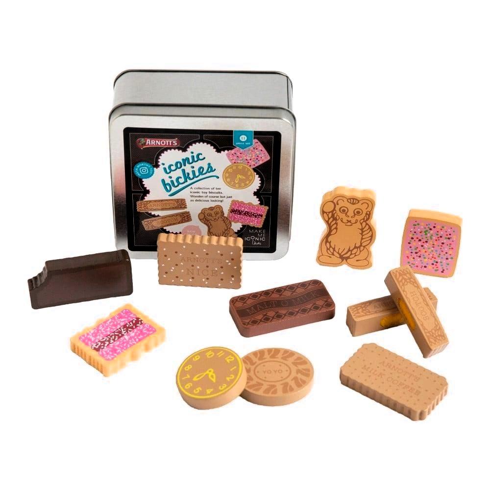 Wooden Biscuit Set