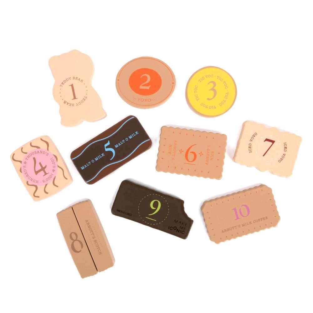 Wooden Biscuit Set