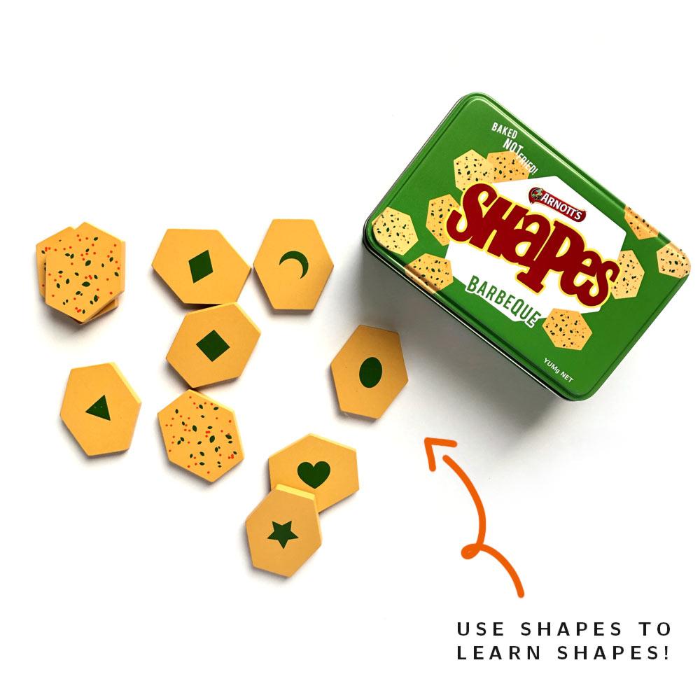 Wooden Snack Shapes