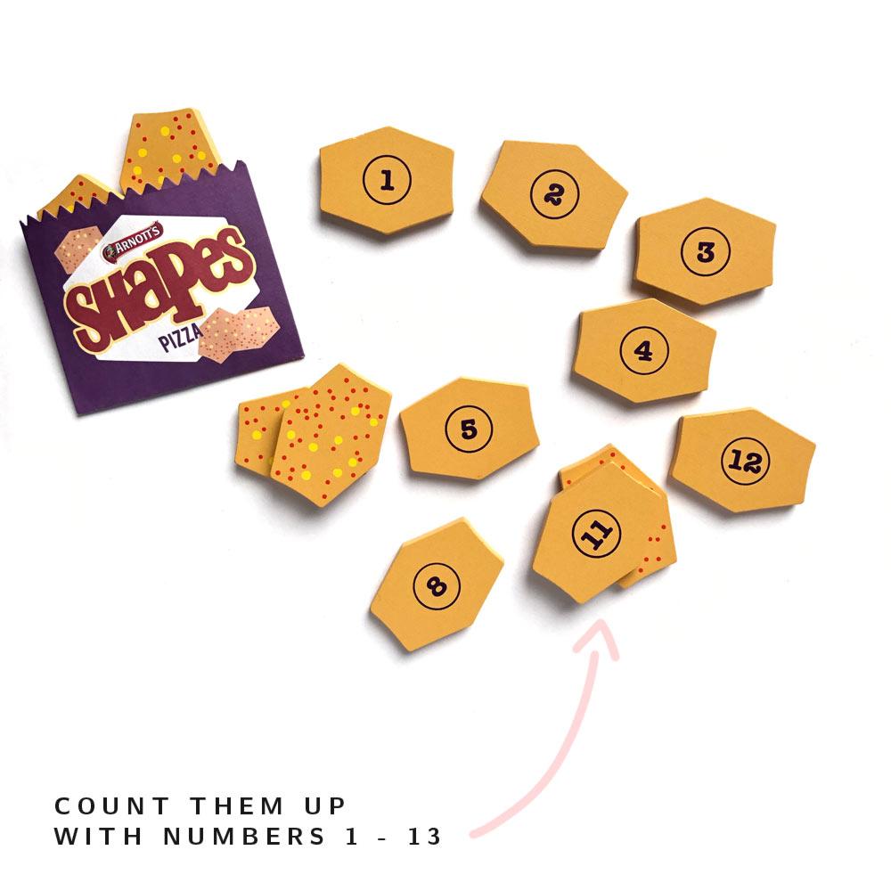 Wooden Snack Shapes