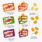 Wooden Snack Shapes