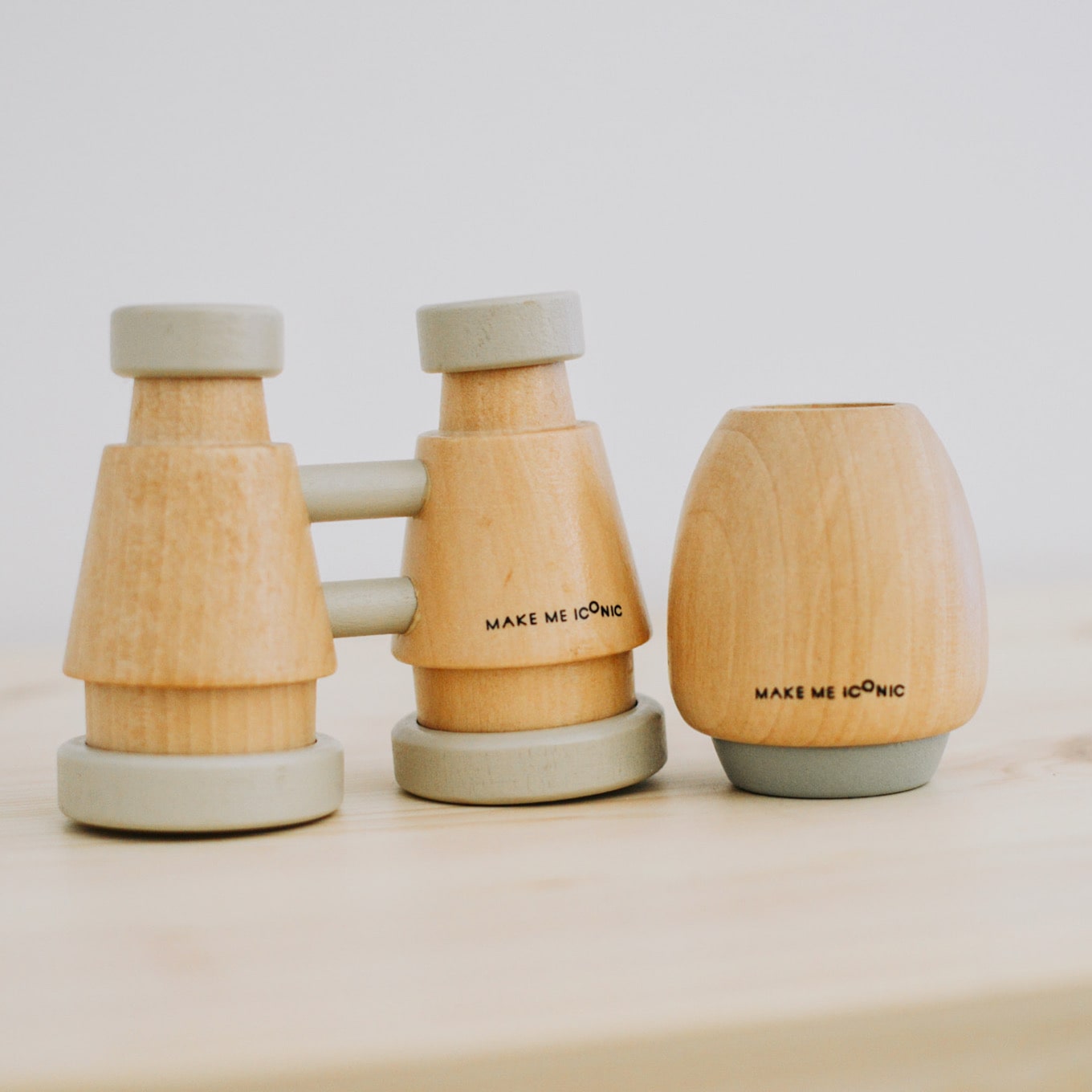 Wooden Toy Binoculars
