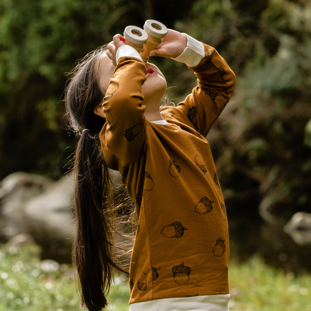 Wooden Toy Binoculars