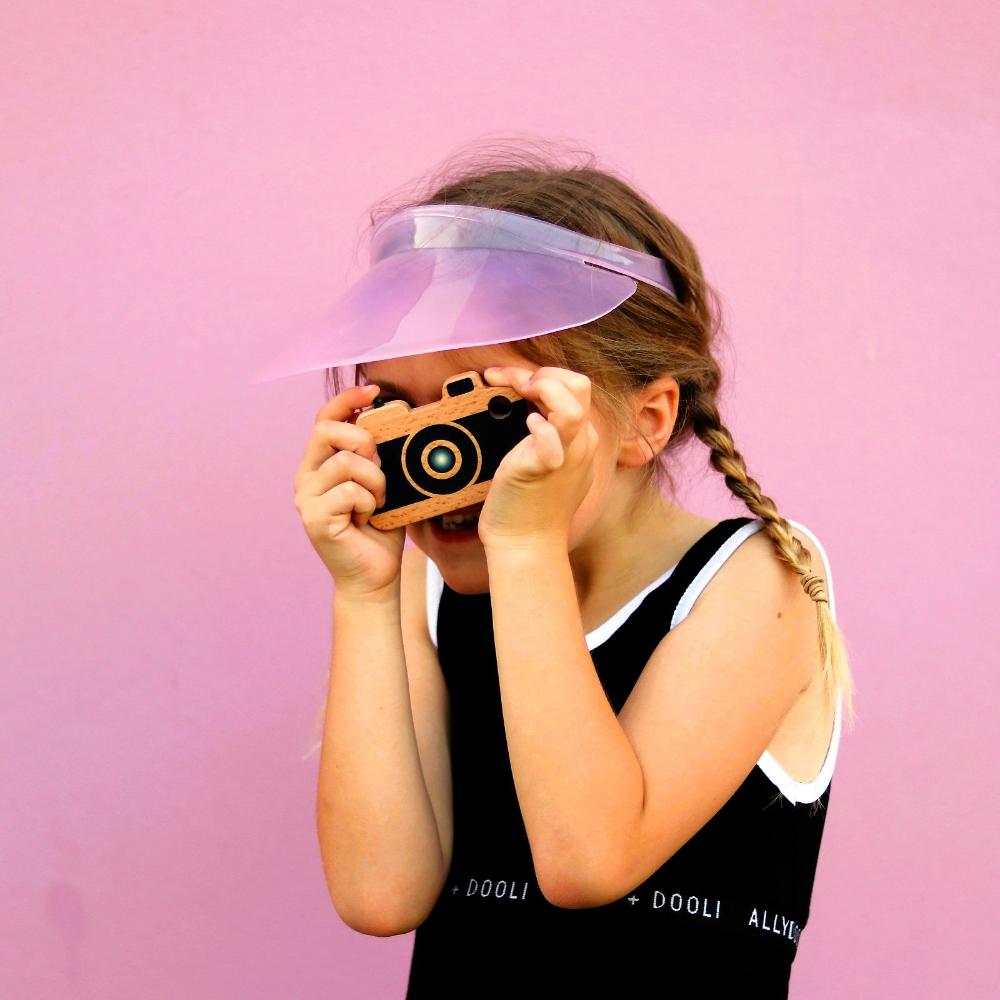 Wooden Play Camera
