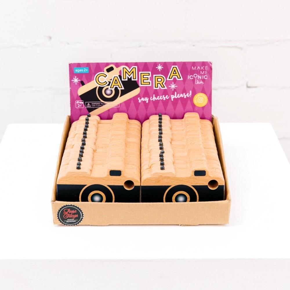 Wooden Play Camera