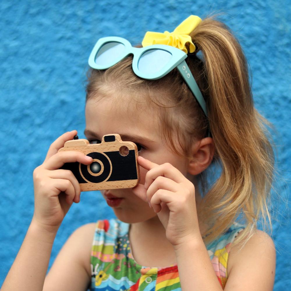 Wooden Play Camera