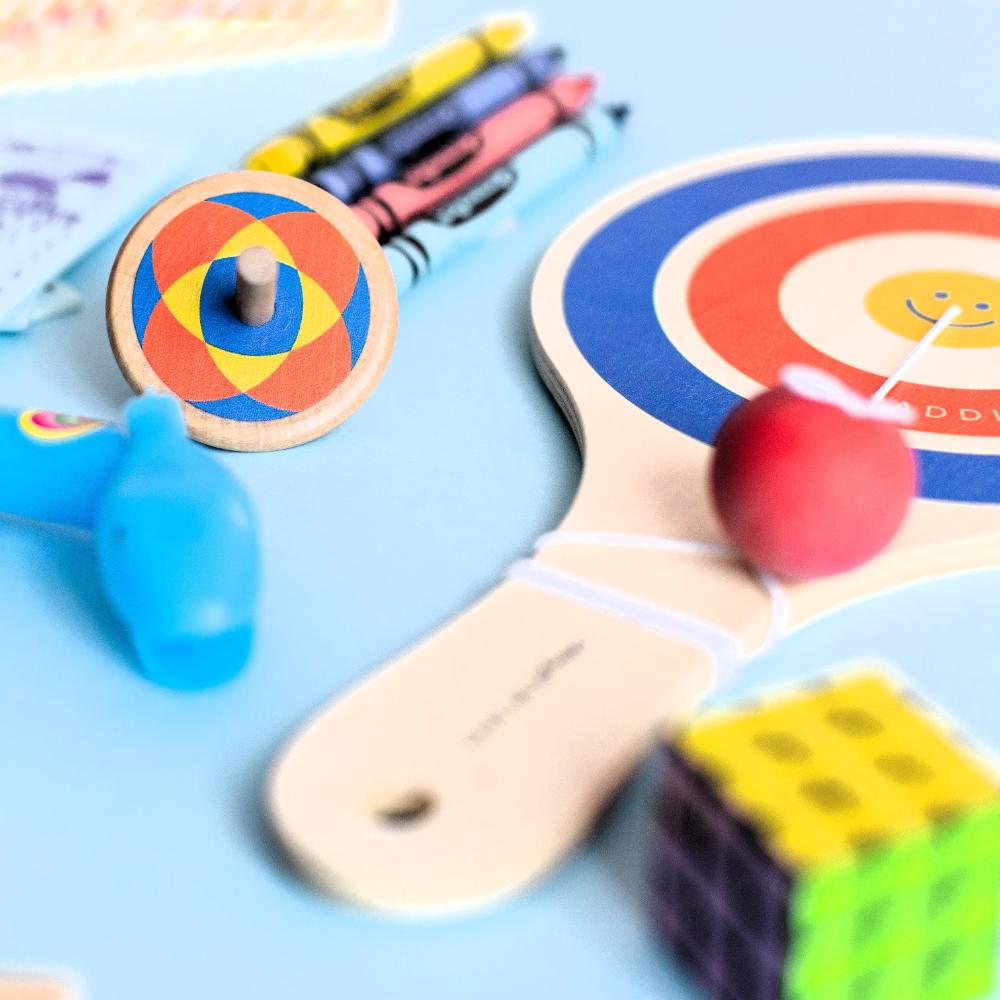 Wooden Paddle Ball