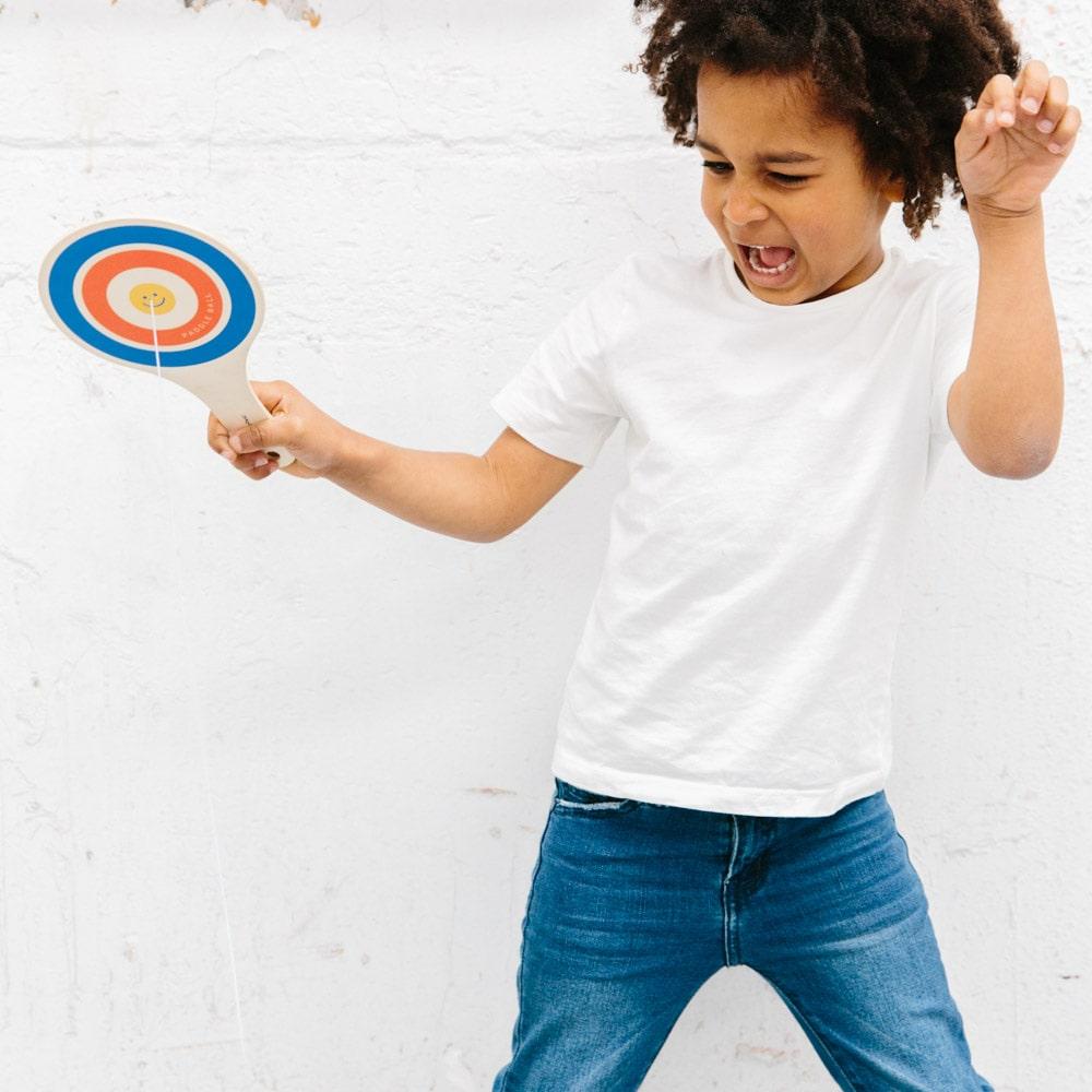 Wooden Paddle Ball