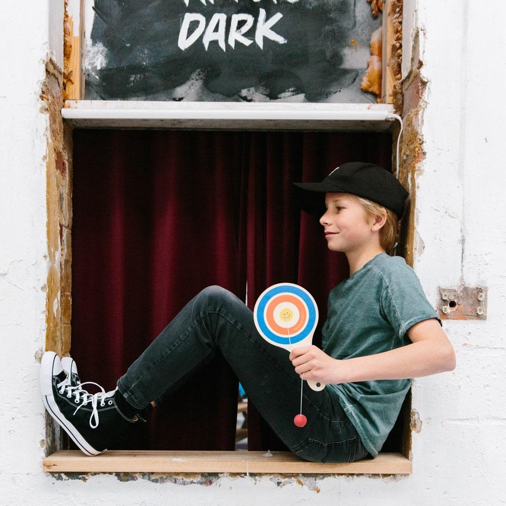 Wooden Paddle Ball