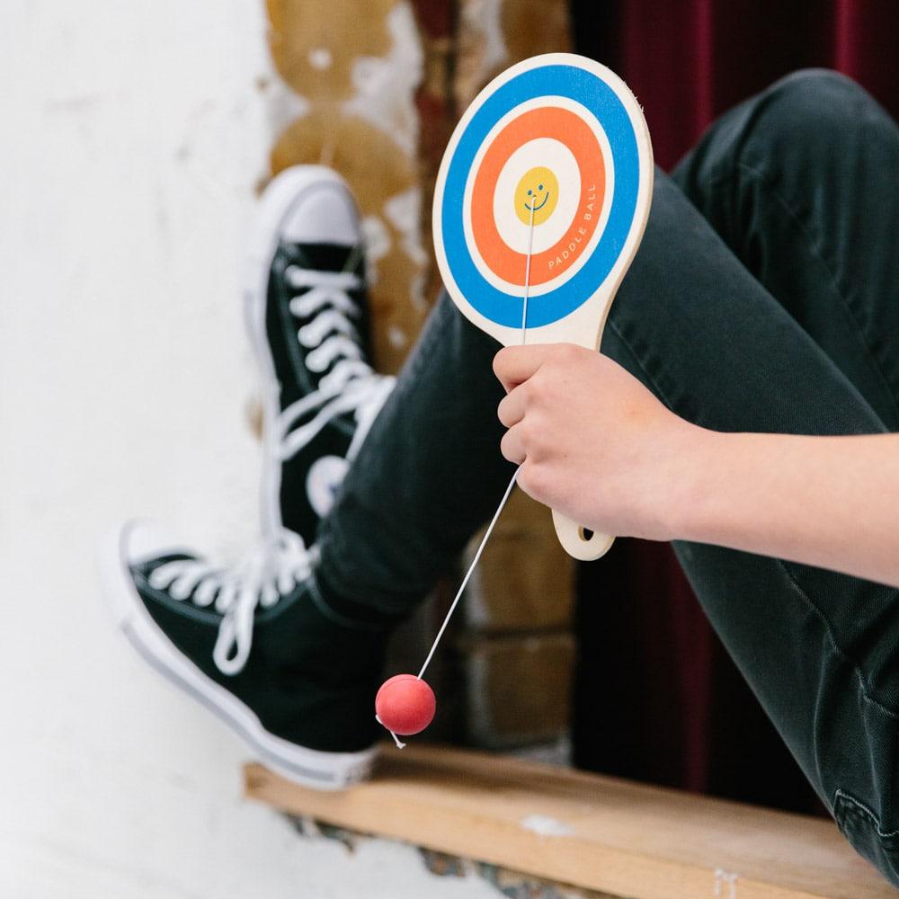 Wooden Paddle Ball