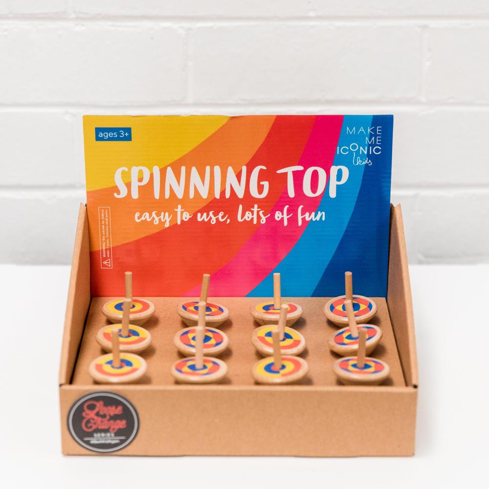 Wooden Spinning Top